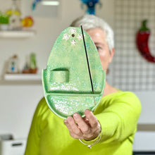 Load image into Gallery viewer, Ceramic Incense &amp; Smudge Stick wall sconce
