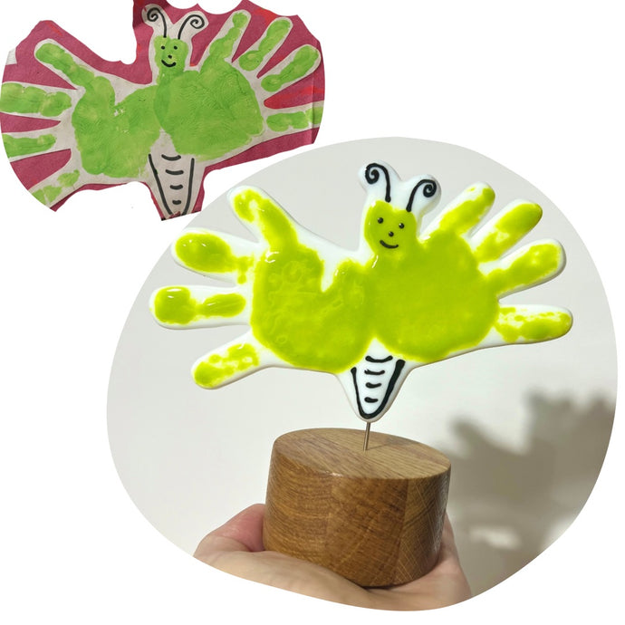 Adrawables - Kid's Art Into Glass Keepsakes