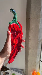 Wall Decor - Glass Chilli