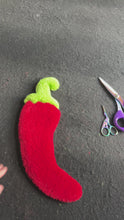 Load and play video in Gallery viewer, Wool Wall Art - Chilli (mdm)

