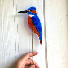 Load image into Gallery viewer, Glass Kingfisher Plant Pal
