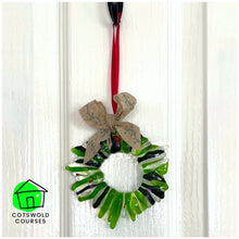 Load image into Gallery viewer, Glass Wreath ☆ Taster Workshop
