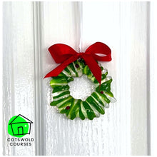 Load image into Gallery viewer, Glass Wreath ☆ Taster Workshop
